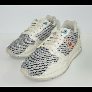 LE COQ SPORTIF Athletic Shoes White & Blu Trainers